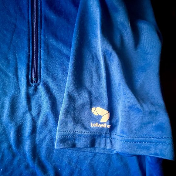 Bellwether brand Biking Jersey USED Blue Size XL 3 pockets - Picture 2 of 5